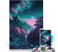 puzzle 1000 pezzi per adulti paesaggio anime Giocattoli che creano dipendenza e sfidano l'intelligenza del cervello Opera d'arte 38x26cm