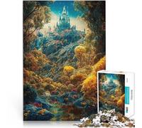 puzzle 1000 pezzi per adulti Paesaggio da favola Giocattolo educativo intellettuale decomprimente Decorazioni e regali unici per la casa 52x38cm