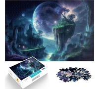 puzzle 1000 pezzi per adulti Paesaggio da sogno Giocattolo educativo intellettuale decomprimente perché è ideale come regalo per tutta la famiglia 75x50cm