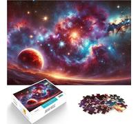 puzzle 1000 pezzi per adulti Paesaggio della nebulosa cosmica Gioco intellettuale giocattolo offerte come regali per tutta la famiglia 52x38cm