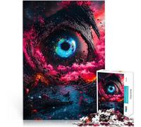 puzzle 1000 pezzi per adulti Paesaggio dell'occhio cosmico Giocattoli Giochi Educativi Antistress Migliorare l'amore tra le coppie 52x38cm