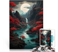 puzzle 1000 pezzi per adulti paesaggio fantastico Giocattolo educativo intellettuale decomprimente Migliorare l'amore tra le coppie 75x50cm