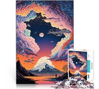 puzzle 1000 pezzi per adulti Paesaggio montano Antistress Vacanza in patria Uccidere il tempo è ideale come regalo per tutta la famiglia 38x26cm