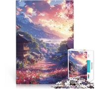 puzzle 1000 pezzi per adulti Paesaggio Natura Tramonto per il giocattolo di sfida del gioco educativo perché è ideale come regalo per tutta la famiglia 38x26cm