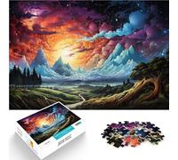 Puzzle 1000 pezzi per adulti paesaggio sfida difficile puzzle staycation uccidere il tempo adatto per adolescenti dai 14 anni e oltre 26 x 38 cm