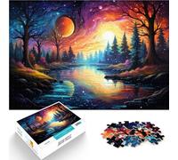 Puzzle 1000 pezzi per Adulti Paesaggio sotto il pianeta Gioco Giocattoli 19,7 pollici x 29,5 pollici Sollievo Stress Soggiorno Uccidere Il Tempo