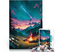 puzzle 1000 pezzi per adulti Paese delle meraviglie del camino Allena il tuo cervello e le tue mani Giocattoli per la decorazione della casa 38x26cm