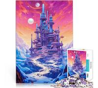 puzzle 1000 pezzi per adulti Palazzo di fantasia le nuvole Giochi educativi Decorazione della casa Adatto per la decorazione del desktop 38x26cm