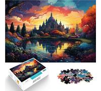 Puzzle 1000 pezzi per adulti Palazzo di Fredensborg Giocattoli educativi di apprendimento 26x38cm Adatto per la decorazione dell'ufficio per adolescenti da 14 anni e oltre