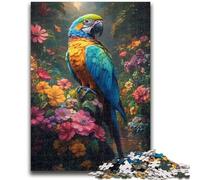 Puzzle 1000 pezzi per adulti Pappagallo della giungla Aiuta il cervello a esercitare Giocattoli avvincenti per coltivare la pazienza Un'opera d'arte 50x75cm