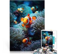 puzzle 1000 pezzi per adulti Paradiso dei pesci pagliaccio Giocattoli per l'intrattenimento in famiglia perché è ideale come regalo per tutta la famiglia 75x50cm