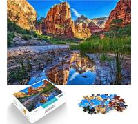 puzzle 1000 pezzi per adulti Parco nazionale di Zion Giocattolo educativo intellettuale decomprimente Adatto per la decorazione del desktop 52x38cm
