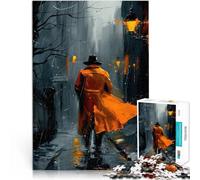 Puzzle 1000 pezzi per adulti Passeggiata solitaria Fatto di cartone Adatto a partire dai 14 anni Puzzle per Gioco educativo per compleanno e Natale misurare:38x52cm