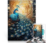 puzzle 1000 pezzi per adulti Pavone mitico Giocattoli che creano dipendenza e sfidano l'intelligenza del cervello Regalo divertente 50x70cm
