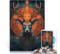 puzzle 1000 pezzi per adulti Personaggi delle fiabe dei cervi Gioco intellettuale giocattolo offerte come regali per tutta la famiglia 52x38cm