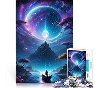 puzzle 1000 pezzi per adulti Pianeta dell'immaginazione per il giocattolo di sfida del gioco educativo Migliorare l'amore tra le coppie 38x26cm
