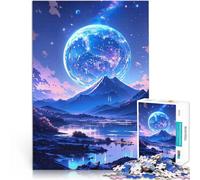puzzle 1000 pezzi per adulti Pianeta di montagna degli anime Riduzione dello stress interessante offerte come regali per tutta la famiglia 38x26cm
