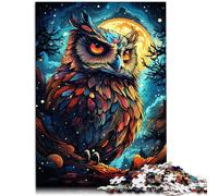 Puzzle 1000 pezzi per Adulti Pianeta Gufo Gioco Stimolante Giocattoli 10,27 "x 14,96" Migliora la memoria per e adolescente Età 14 Anni e Più