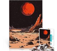 puzzle 1000 pezzi per adulti Pianeta Rosso Aiuta il cervello ad allenare i giocattoli che creano dipendenza per coltivare la pazienza Buon regalo 38x26cm