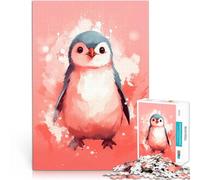 puzzle 1000 pezzi per adulti Pinguino carino Giocattoli che creano dipendenza e sfidano l'intelligenza del cervello decorazione murale 38x52cm