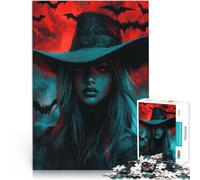puzzle 1000 pezzi per adulti Pipistrello vampiro umano per il giocattolo di sfida del gioco educativo Giocattoli per la decorazione della casa 75x50cm