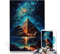 puzzle 1000 pezzi per adulti Piramidi del deserto roccioso Allena il tuo cervello e le tue mani Decorazioni e regali unici per la casa 52x38cm