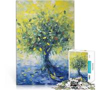 puzzle 1000 pezzi per adulti Pittura ad olio di ulivo per il giocattolo di sfida del gioco educativo perché è ideale come regalo per tutta la famiglia 50x70cm