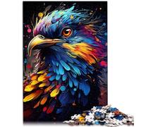 Puzzle 1000 pezzi per adulti pittura di uccelli a colori puzzle per gioco educativo sfida giocattolo opera d'arte regalo per adolescenti di 14 anni e oltre 50 x 75 cm