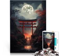 puzzle 1000 pezzi per adulti Porta della Fantasia Giapponese giocattoli educativi per l'apprendimento è ideale come regalo per tutta la famiglia 52x38cm