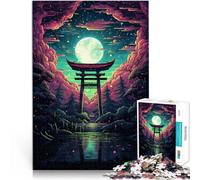 Puzzle 1000 pezzi per adulti Porta Torii Giapponese Giocattolo educativo 26 x 38 cm Collezione di artisti Belle Arti per adolescenti dai 14 anni in su