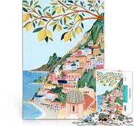 puzzle 1000 pezzi per adulti Positano Italia Aiuta il cervello ad allenare i giocattoli che creano dipendenza per coltivare la pazienza Idee regalo 75x50cm