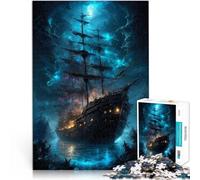 puzzle 1000 pezzi per adulti Predone al chiaro di luna Difficile da completare ma divertente e umoristico Regalo di opere d'arte 75x50cm