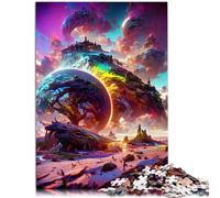 Puzzle 1000 pezzi per adulti proprietario mondiale giocattolo educativo anti-stress decorazione interna unico e regali adatto per adolescenti dai 14 anni e oltre 26 x 38 cm