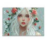 Puzzle 1000 Pezzi per Adulti, Puzzle Bellezza1000 Pezzi Arte per Adulti e Ragazzi, Misura: 75x50 cm, Puzzles Rosa in Legno Impegnativi, Puzzles per Idea Regalo Donna e Uomo, Decorazioni Casa, -1092