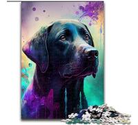 Puzzle 1000 pezzi per adulti, Puzzle Fantasy Labrador da 1000 pezzi per adulti, per divertimento in famiglia, perfetti per le vacanze e serate di gioco interattive (dimensioni 26x38cm)