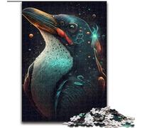 Puzzle 1000 pezzi per adulti, puzzle illusori del pinguino per adulti, 1000 pezzi impossibili, giochi educativi e regali per la casa (dimensioni 50x75cm)