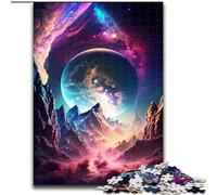 Puzzle 1000 pezzi per adulti, Puzzle impossibili del Paese delle Meraviglie Galattico per adulti, regalo perfetto per compleanni, vacanze, decorazioni per feste spaziali (dimensioni 26x38cm)