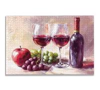 Puzzle 1000 Pezzi per Adulti, Puzzle Liquore1000 Pezzi Arte per Adulti e Ragazzi, Misura: 75x50 cm, Puzzles Natura Morta in Legno Impegnativi, Puzzles per Idea Regalo Donna, Decorazioni Casa, -2306