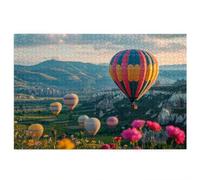 Puzzle 1000 Pezzi per Adulti, Puzzle Paesaggio Motivo per Adulti, Rompecapo in Legno Impegnativi, Legno Spesso e Resistente, Impegnativi Rompecapo, Natalizie Regalo Donne Uomo, Tema: Turchia D-60