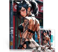 puzzle 1000 pezzi per adulti Ragazza anime Aiuta il cervello ad allenare i giocattoli che creano dipendenza per coltivare la pazienza grande regalo 50x70cm