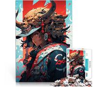 puzzle 1000 pezzi per adulti Ragazza anime con maschera Oni Giocattoli Giochi Educativi Antistress Adatto per la decorazione del desktop 38x52cm