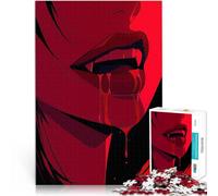puzzle 1000 pezzi per adulti Ragazza anime vampiro sexy Giocattolo educativo intellettuale decomprimente Lista dei desideri con Babbo Natale 75x50cm