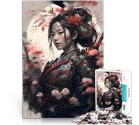 puzzle 1000 pezzi per adulti Ragazza giapponese drago Difficile da completare ma divertente e umoristico Lista dei desideri con Babbo Natale 38x26cm