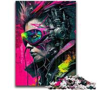 Puzzle 1000 pezzi per adulti Ragazza meccanica per 14 anni e oltre Interessanti regali per ridurre lo stress per amici e familiari 26x38cm