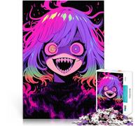 puzzle 1000 pezzi per adulti Ragazza mostro anime Antistress Vacanza in patria Uccidere il tempo Migliorare l'amore tra le coppie 75x50cm