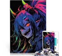 puzzle 1000 pezzi per adulti Ragazza mostro anime Giocattoli educativi per l'apprendimento Giochi per famiglie Regalo per i compleanni 38x26cm