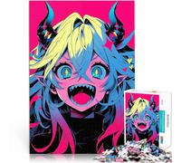 puzzle 1000 pezzi per adulti Ragazza mostro anime Giocattolo educativo intellettuale decomprimente offerte come regali per tutta la famiglia 52x38cm