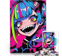 puzzle 1000 pezzi per adulti Ragazza mostro anime per il giocattolo di sfida del gioco educativo Collezione di artisti, Belle arti 75x50cm