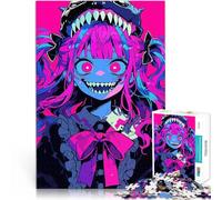 puzzle 1000 pezzi per adulti Ragazza mostro anime per il giocattolo di sfida del gioco educativo perché è ideale come regalo per tutta la famiglia 75x50cm