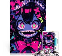 puzzle 1000 pezzi per adulti Ragazza mostro anime per il giocattolo di sfida del gioco educativo Regalo di compleanno, regali, arte murale 38x26cm